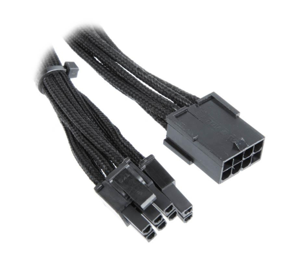 Bitfenix Przedłużacz 6+2-Pin-PCIe - 8-Pin-PCIe 45cm - 368846 - zdjęcie